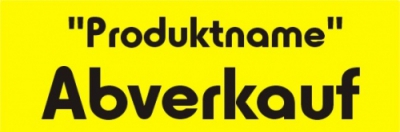 Abverkauf