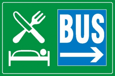 Bus essen & schlafen rechts