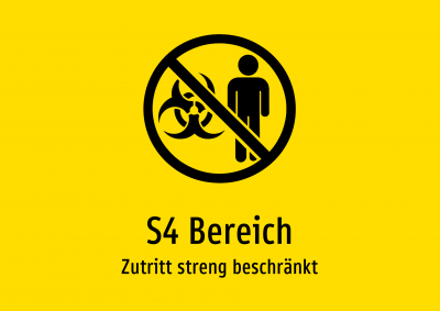 S4 Bereich - Zutritt streng beschränkt