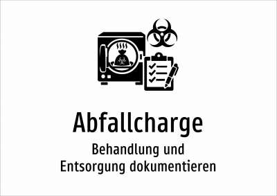 Abfallcharge - Behandlung und Entsorgung dokumentieren