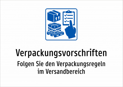 Verpackungsvorschriften - Folgen Sie den Verpackungsregeln im Versandbereich