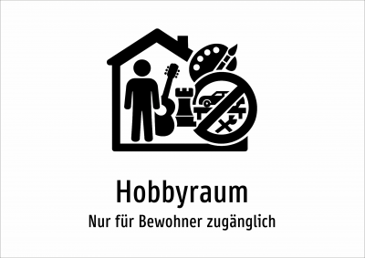 Hobbyraum - Nur für Bewohner zugänglich