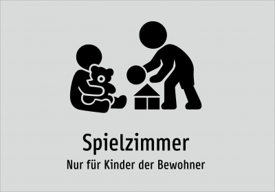 Spielzimmer - Nur für Kinder der Bewohner