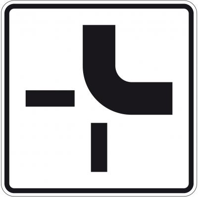 Verlauf der Vorrangstraße