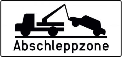 Abschleppzone