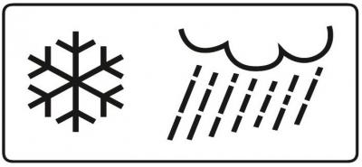 Regen und Schneefall 