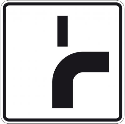 Verlauf der Vorrangstraße 