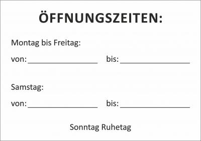 Öffnungszeiten